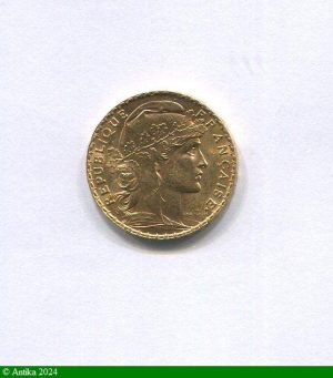 20 FRANCS OR MARIANNE