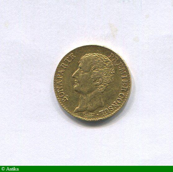 20 FRANCS OR BONAPARTE Ier CONSUL