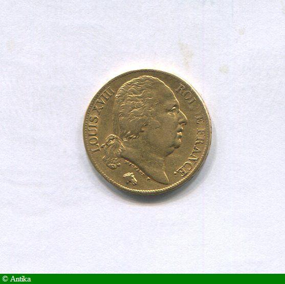 20 FRANCS OR Buste nu