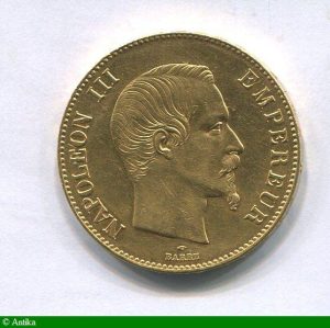 100 FRANCS OR NAP III T.N