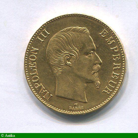 100 FRANCS OR NAP III T.N