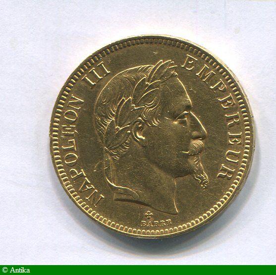 100 FRANCS OR NAP III T.L
