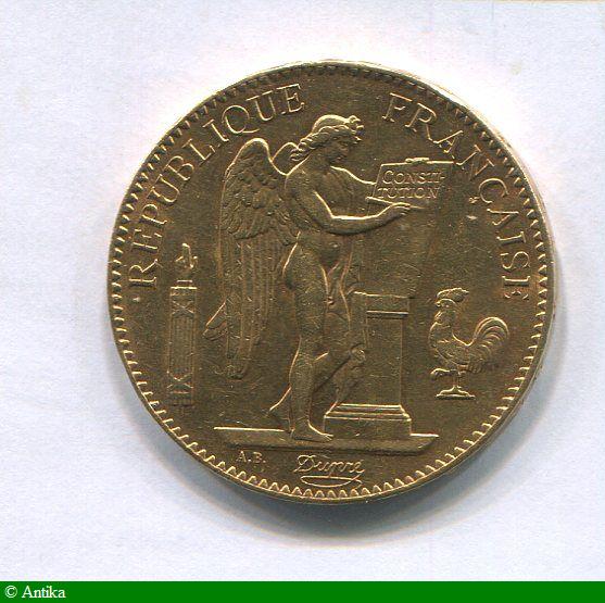 100 FRANCS OR GENIE