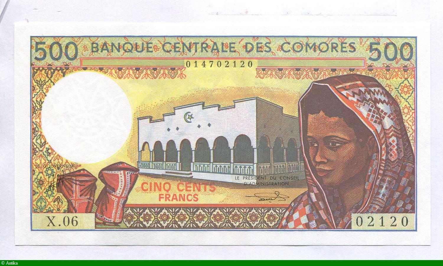 500 FRANCS Jeune Femme coiffée d,un foulard
