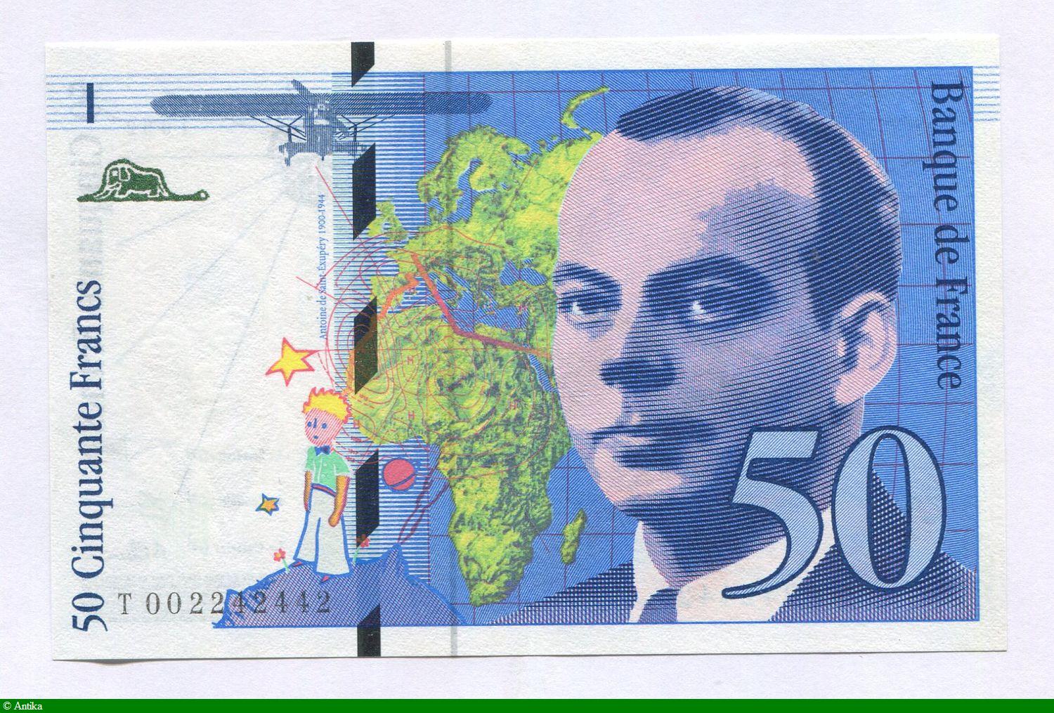 50 FRANCS SAINT-EXUPERY - Type 1992