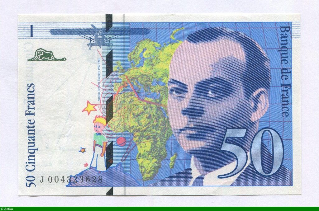 50 FRANCS SAINT-EXUPERY - Type 1992