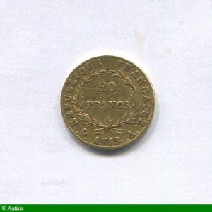 20 FRANCS OR NAP Ier T.N