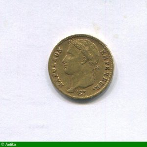 20 FRANCS OR NAP EMP revers EMPIRE