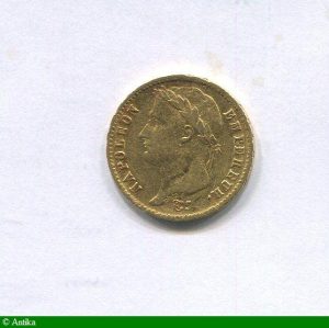 20 FRANCS OR NAP EMP revers EMPIRE