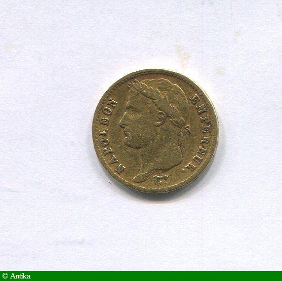 20 FRANCS OR NAP EMP revers EMPIRE