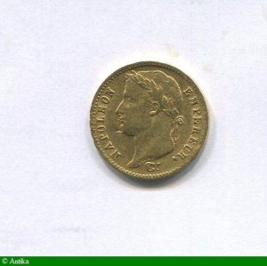 20 FRANCS OR NAP EMP revers EMPIRE