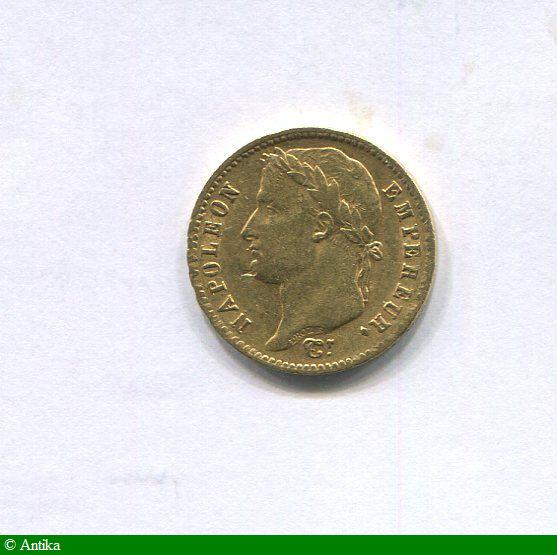 20 FRANCS OR NAP EMP revers EMPIRE