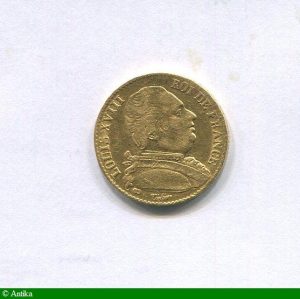 20 FRANCS OR Buste Habillé