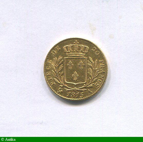 20 FRANCS OR Buste Habillé