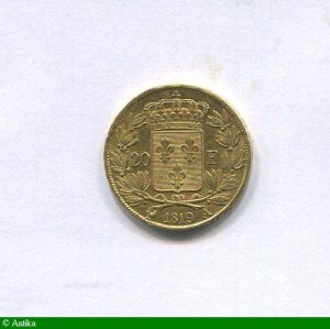 20 FRANCS OR Buste nu