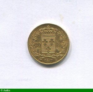 20 FRANCS OR Buste nu