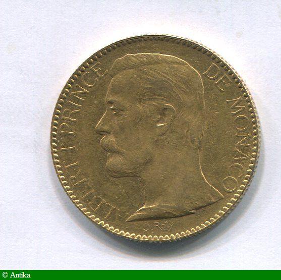 100 FRANCS OR ALBERT I er 1889-1922