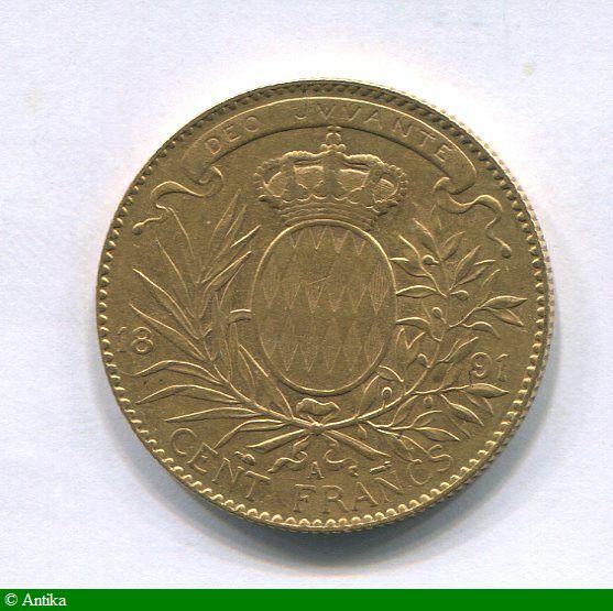 100 FRANCS OR ALBERT I er 1889-1922