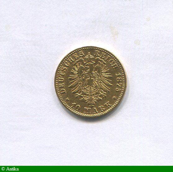 10 MARK LUDWIG II 3,92 gr D:Munich