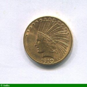 10 DOLLARS INDIEN 16,70 gr