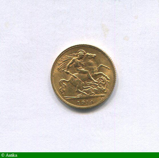 1/2 SOUVERAIN GEORGES V 3,98 gr Londres