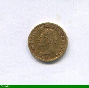 20 LIRE CHARLES FELIX 6,43 gr