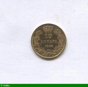 10 DINARA MILAN Ier 3,21 gr Vienne