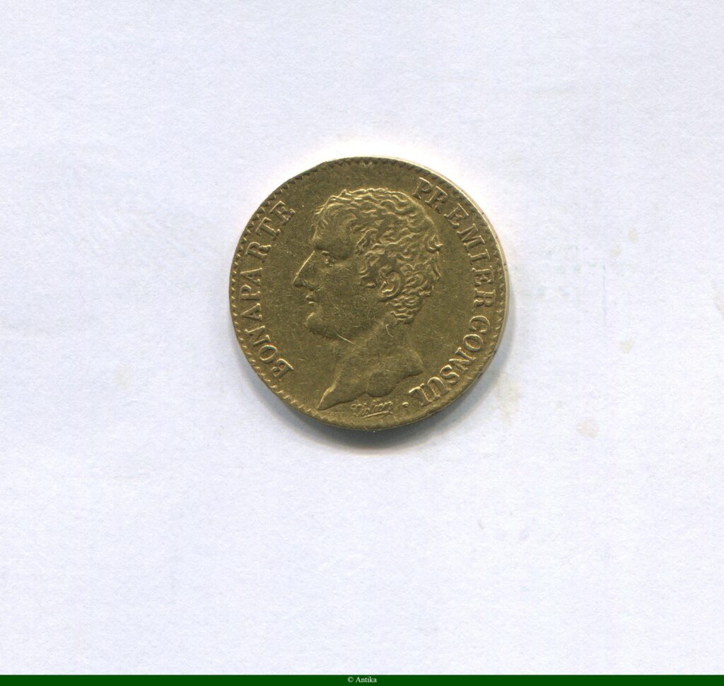 20 FRANCS OR BONAPARTE Ier CONSUL