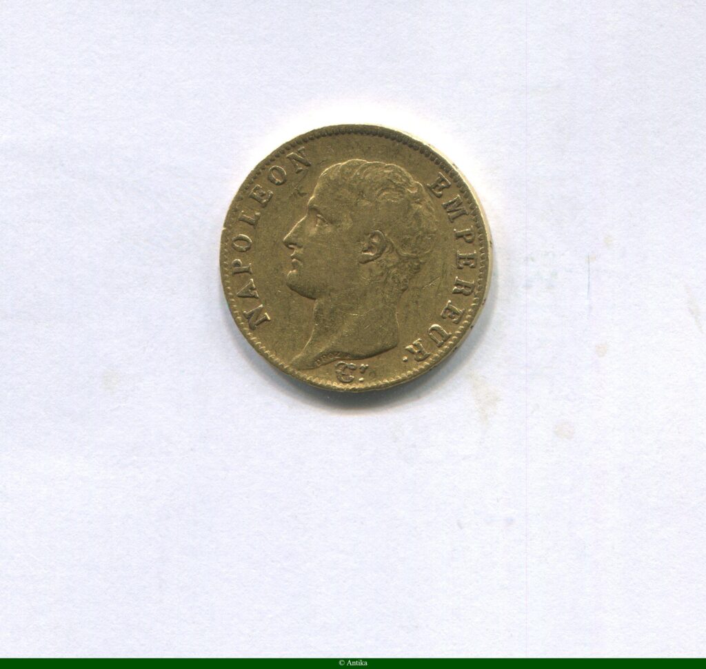 20 FRANCS OR NAP Ier T.N