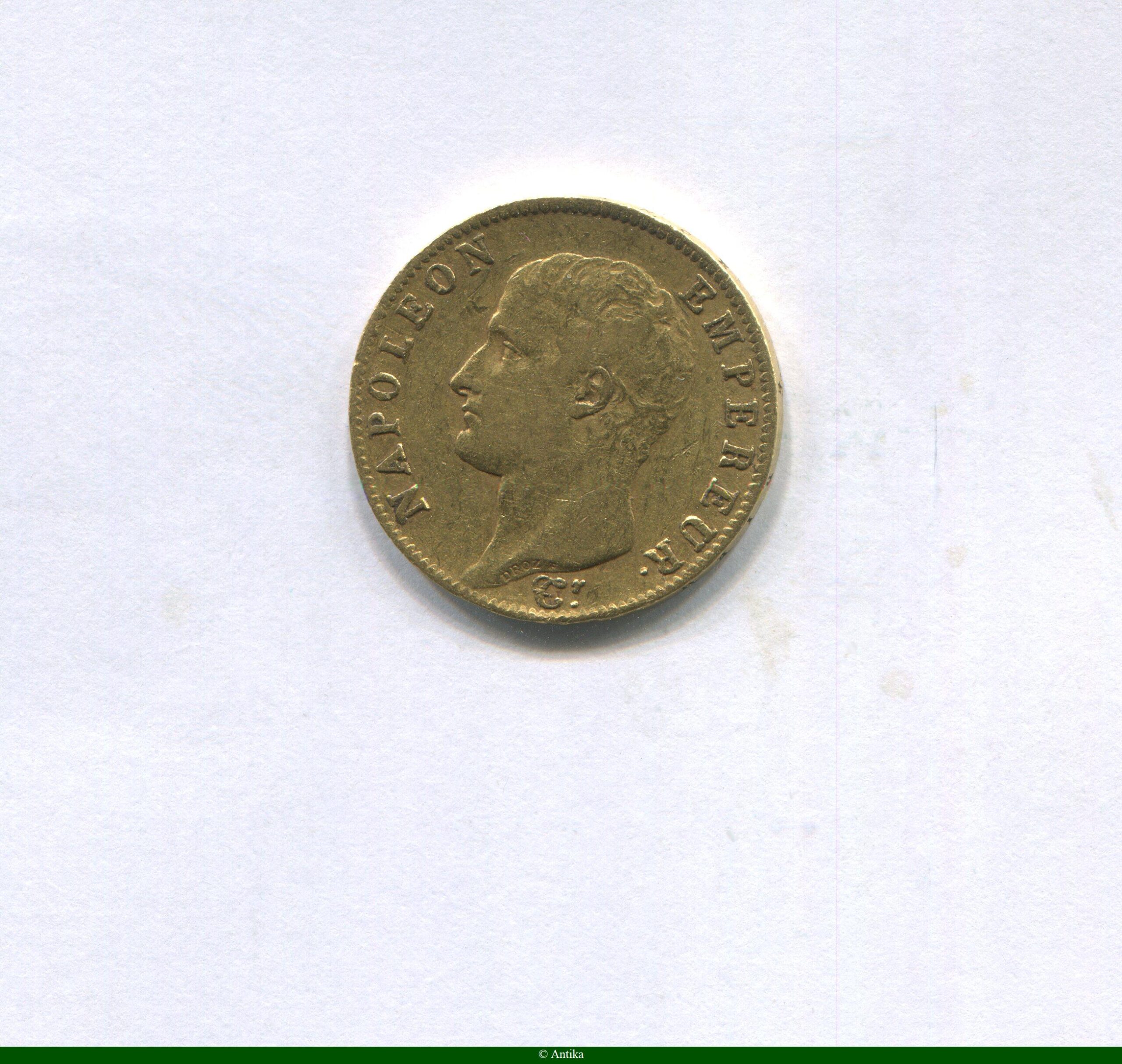 20 FRANCS OR NAP Ier T.N