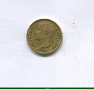 20 FRANCS OR Type Transitoire "grosse tête"