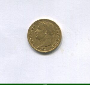 20 FRANCS OR NAP EMP revers REPUBLIQUE