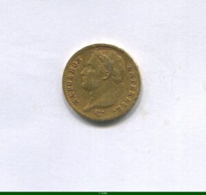 20 FRANCS OR NAP EMP revers REPUBLIQUE