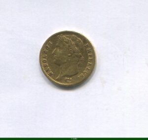 20 FRANCS OR NAP EMP revers EMPIRE