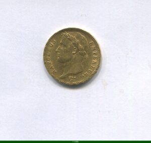 20 FRANCS OR NAP EMP revers EMPIRE