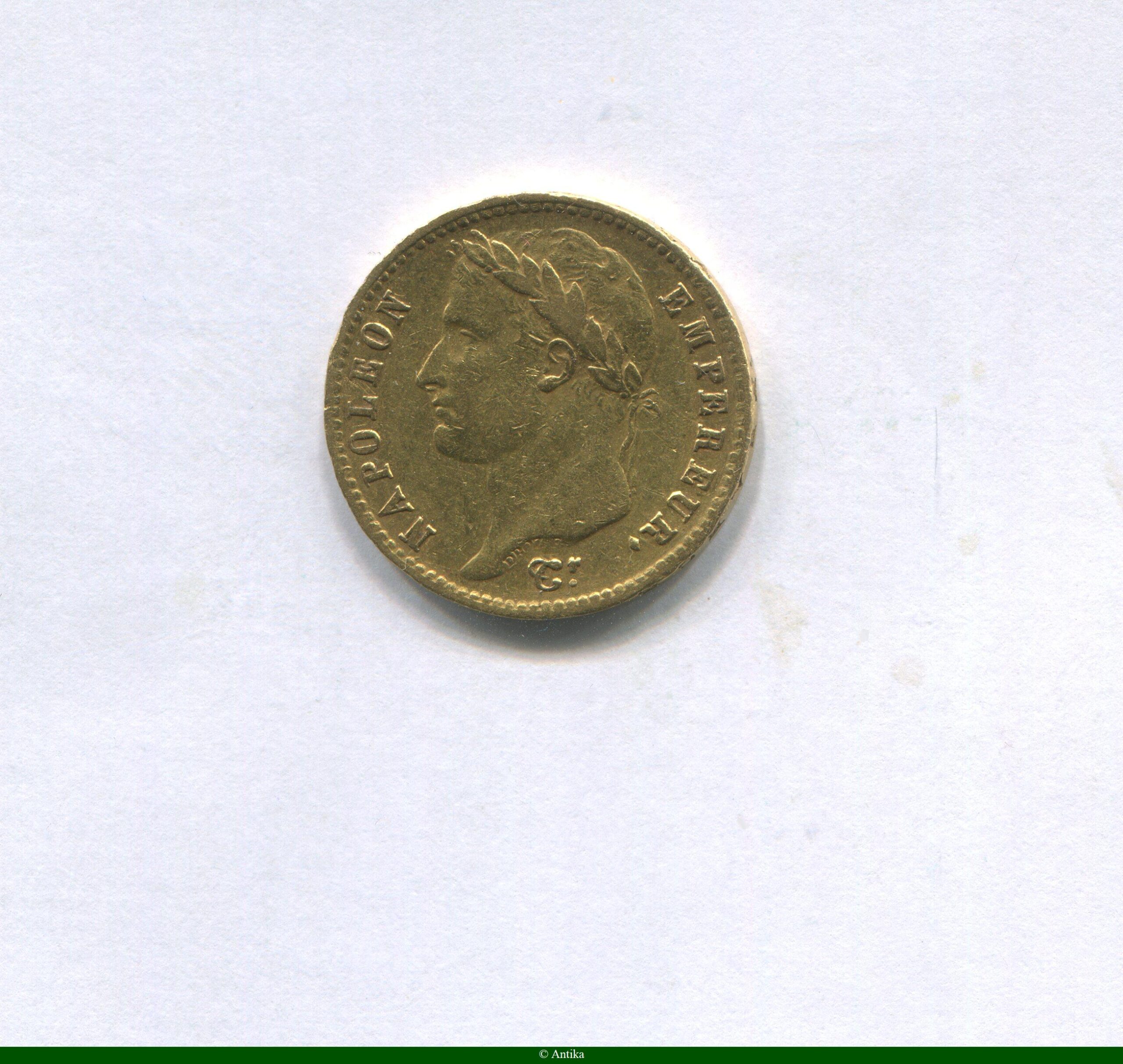 20 FRANCS OR NAP EMP revers EMPIRE