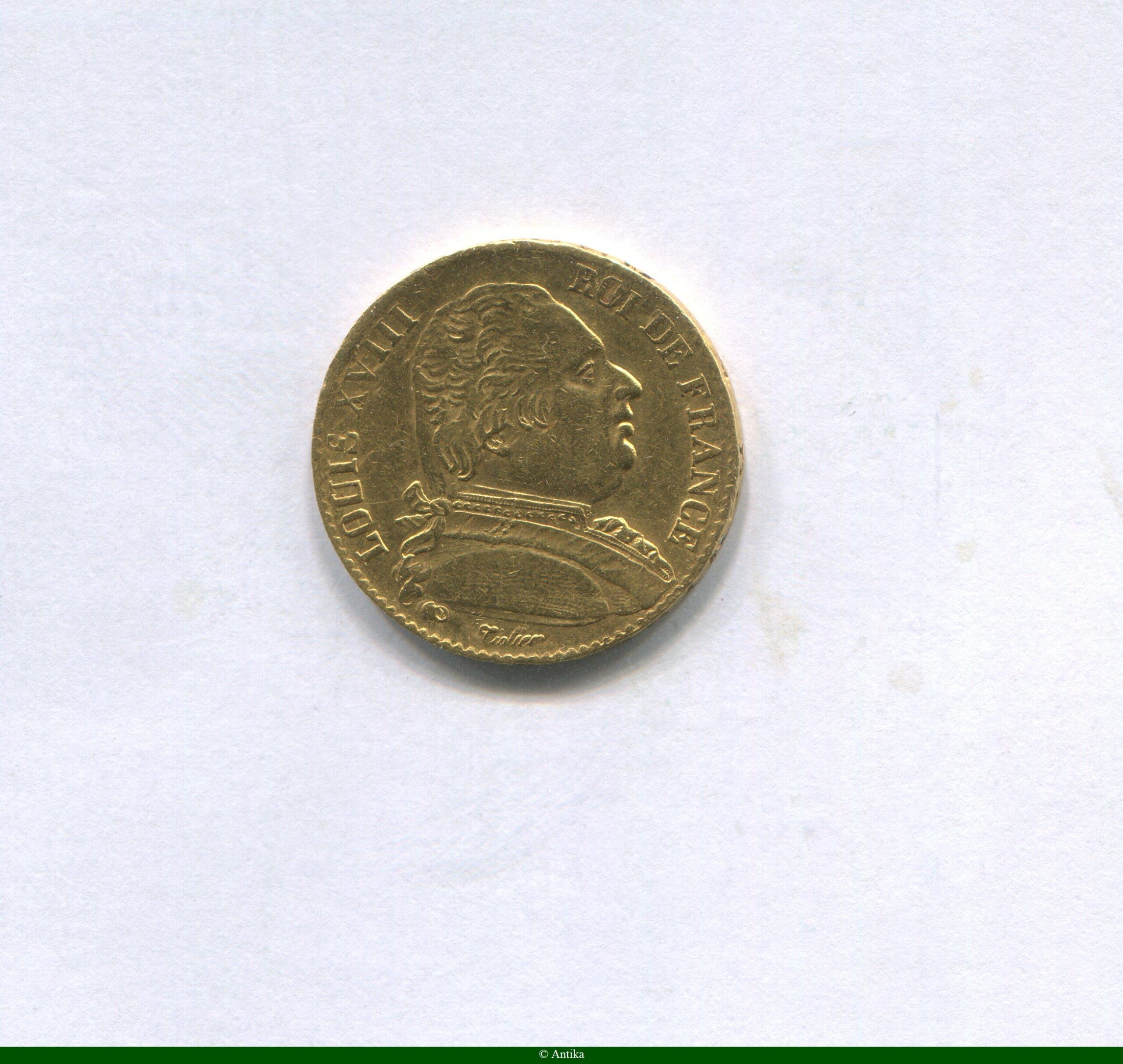 20 FRANCS OR Buste Habillé