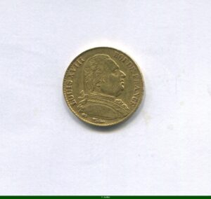 20 FRANCS OR Buste Habillé