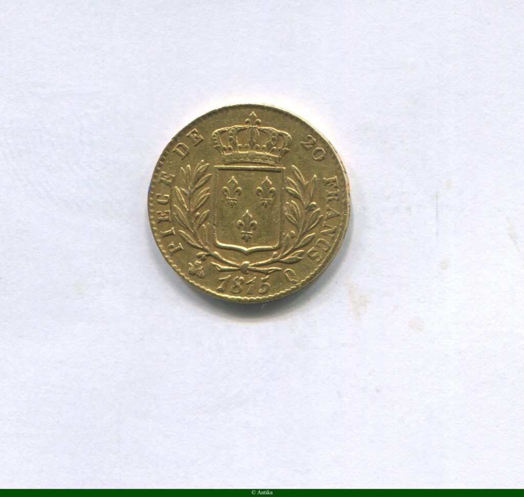 20 FRANCS OR Buste Habillé