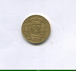 20 FRANCS OR Buste Habillé