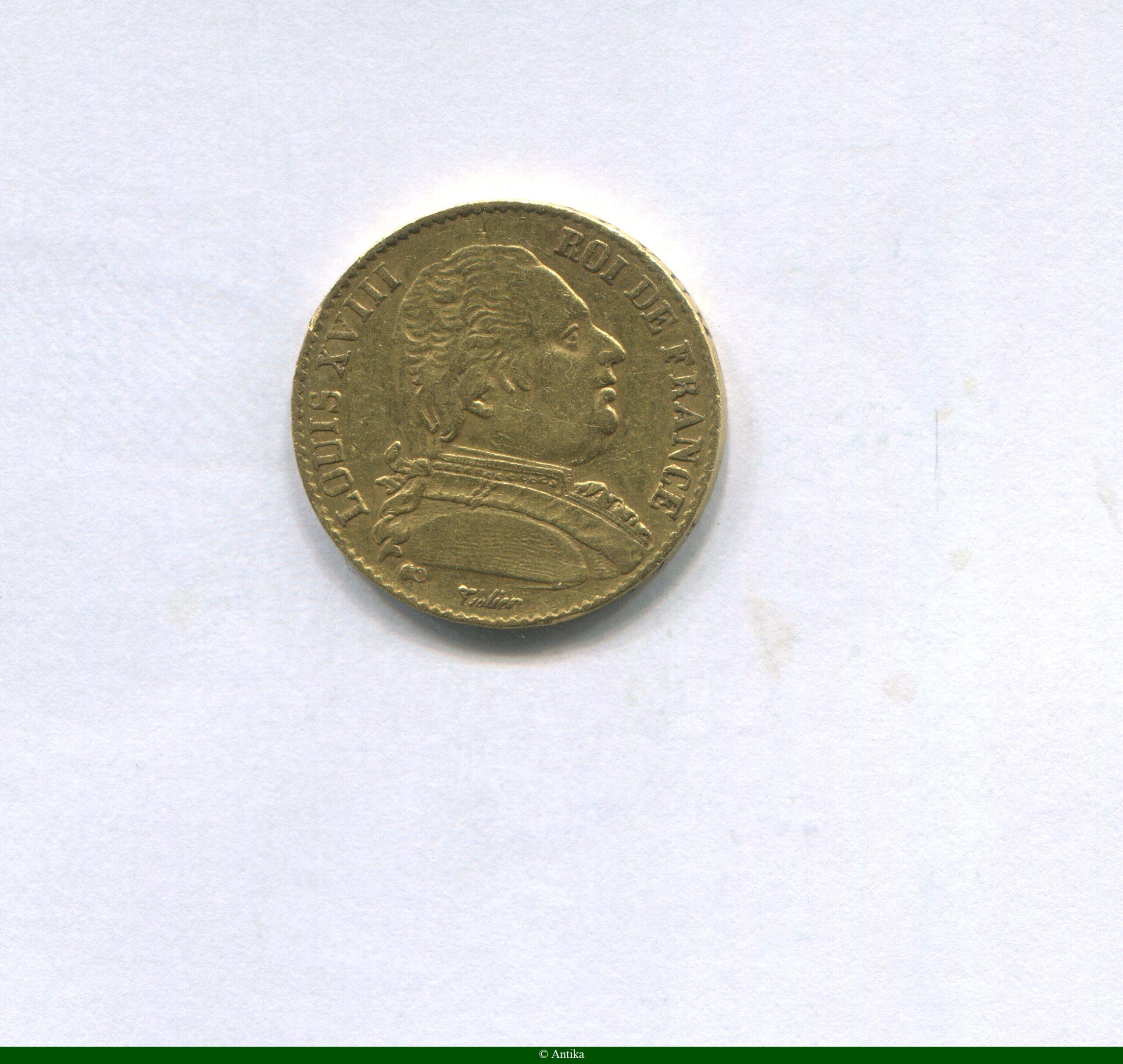 20 FRANCS OR Buste Habillé