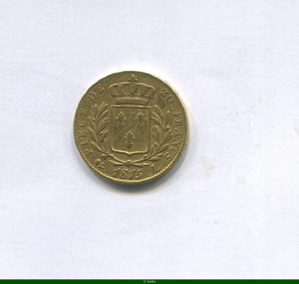20 FRANCS OR Buste Habillé