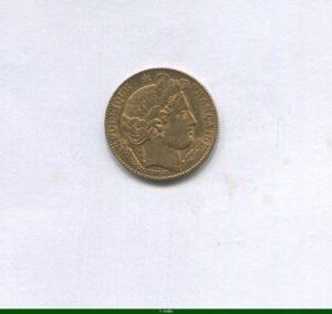 10 FRANCS OR CERES