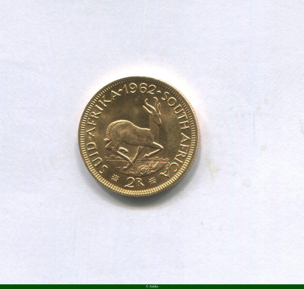 2 RAND JAN VAN RIEBEECK Prétoria 10000 ex 8 gr 917°/°°
