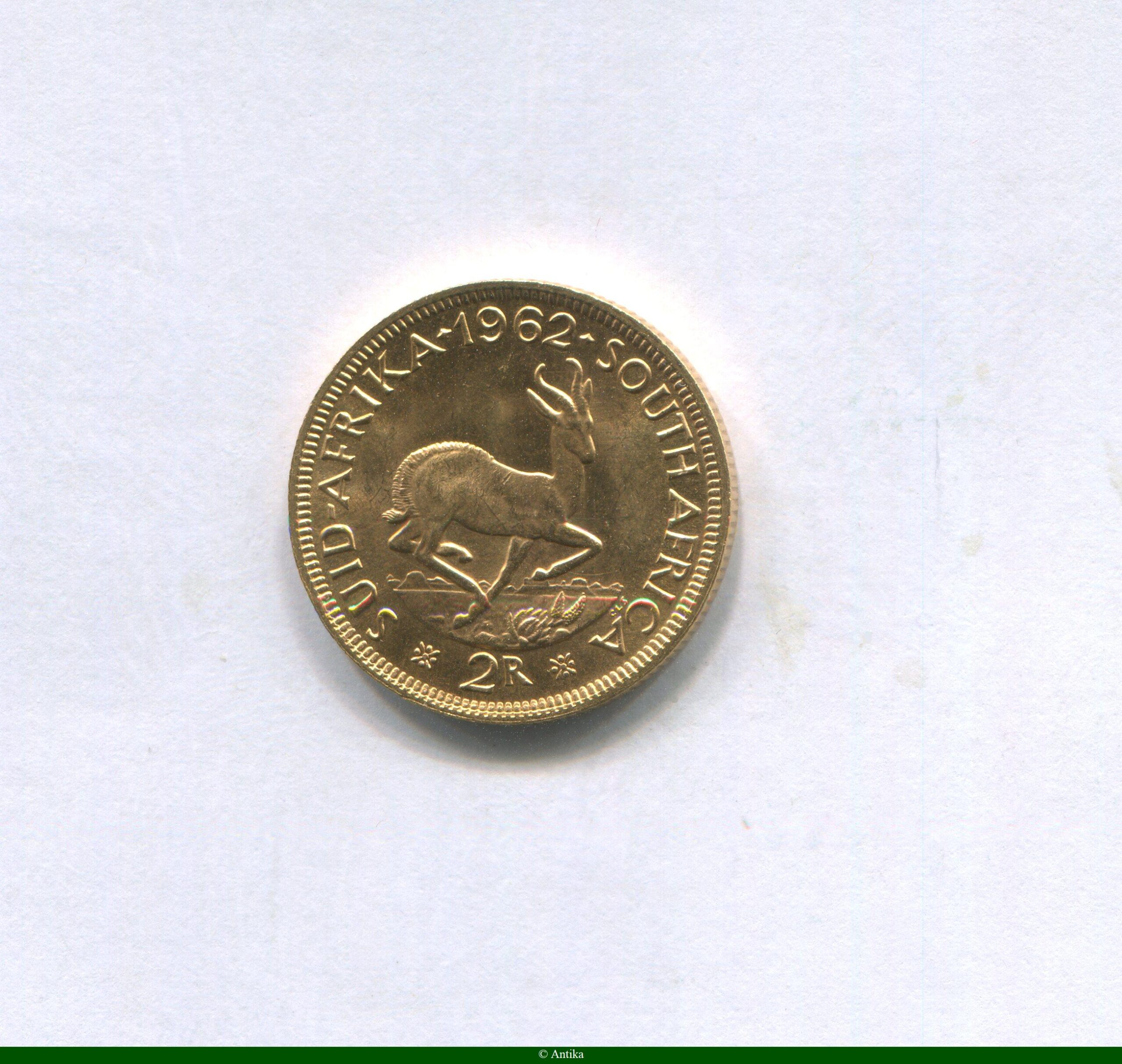 2 RAND JAN VAN RIEBEECK Prétoria 10000 ex 8 gr 917°/°°