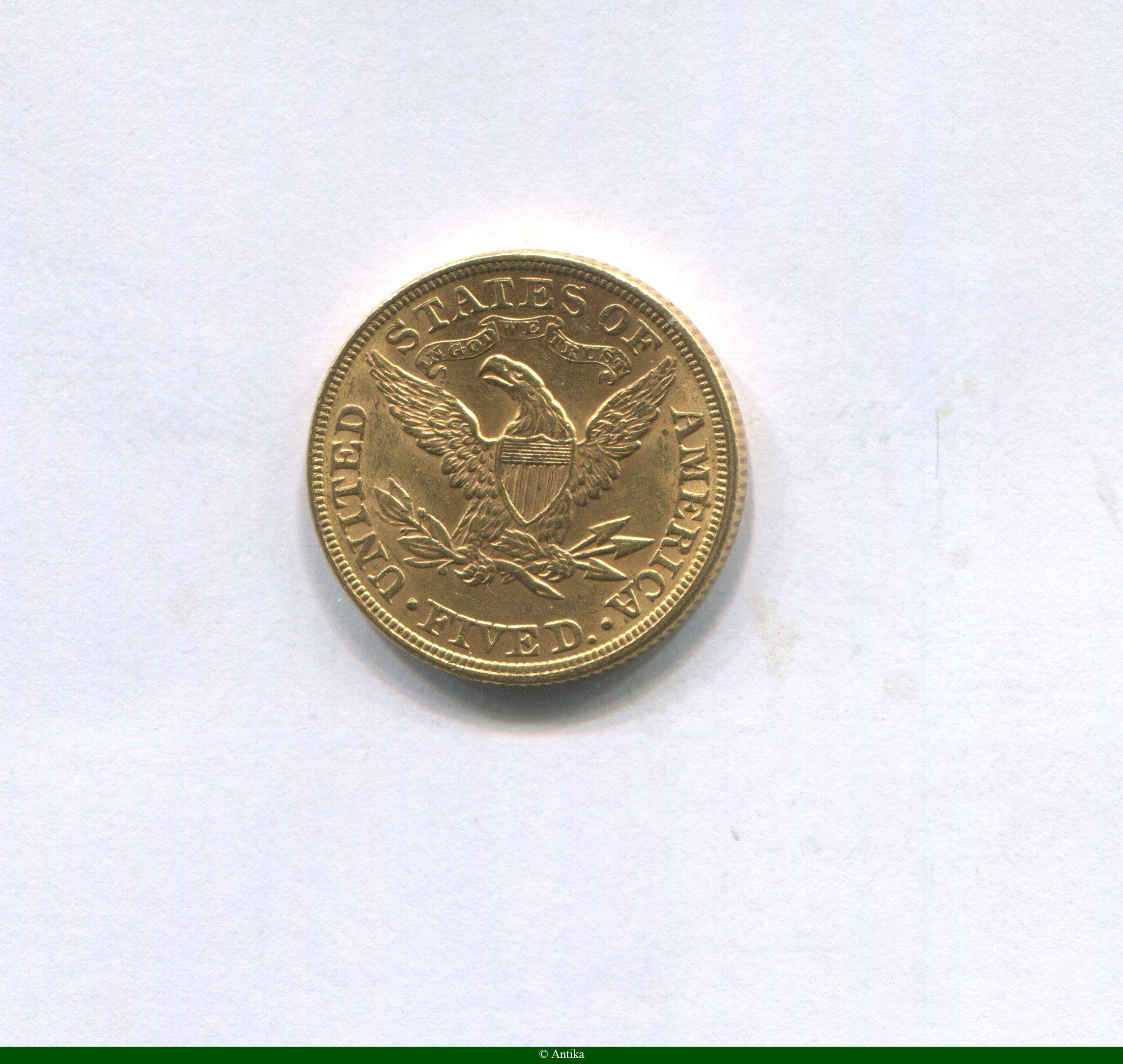 5 DOLLARS LIBERTY 8,35 gr