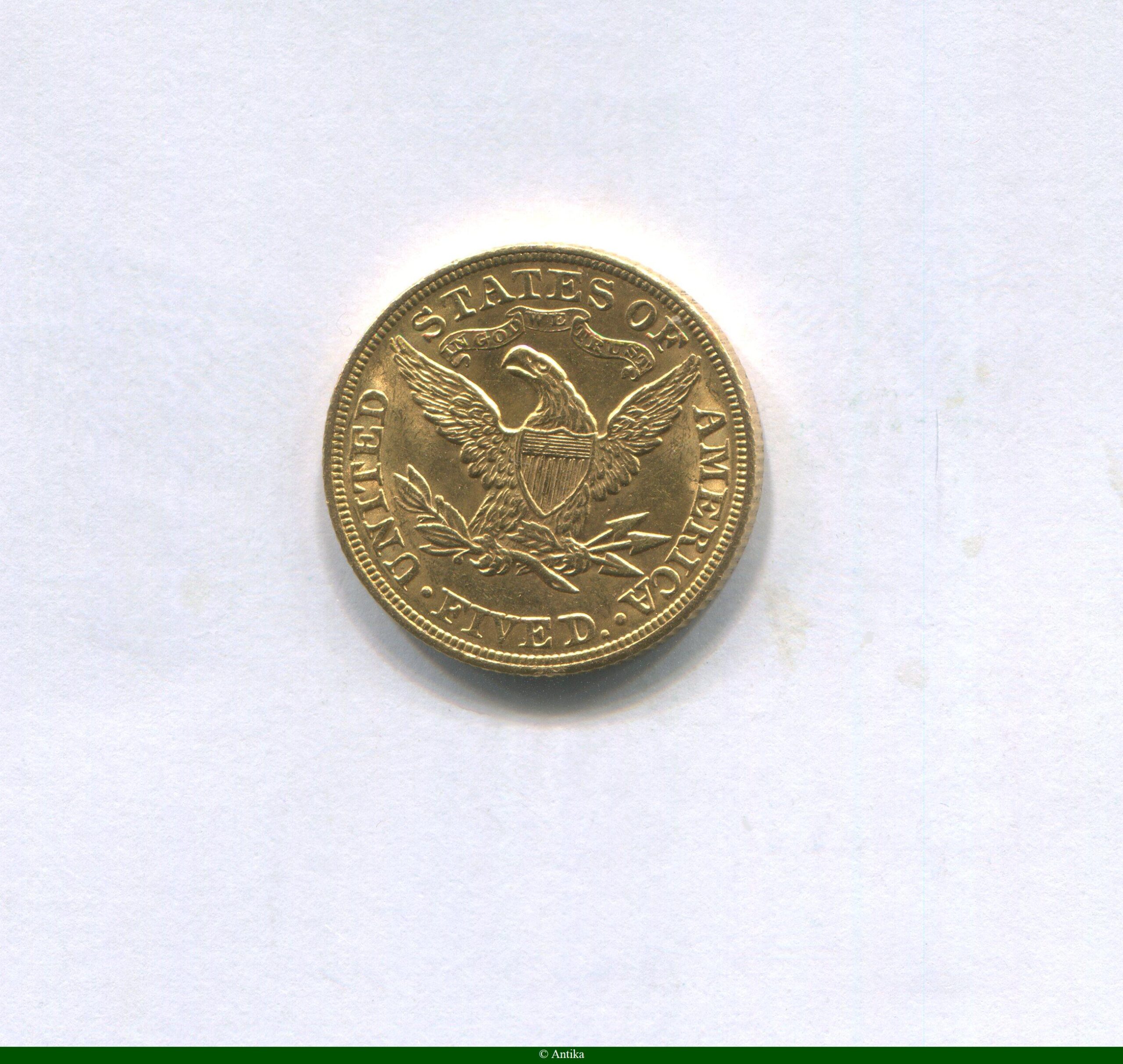 5 DOLLARS LIBERTY 8,37 gr