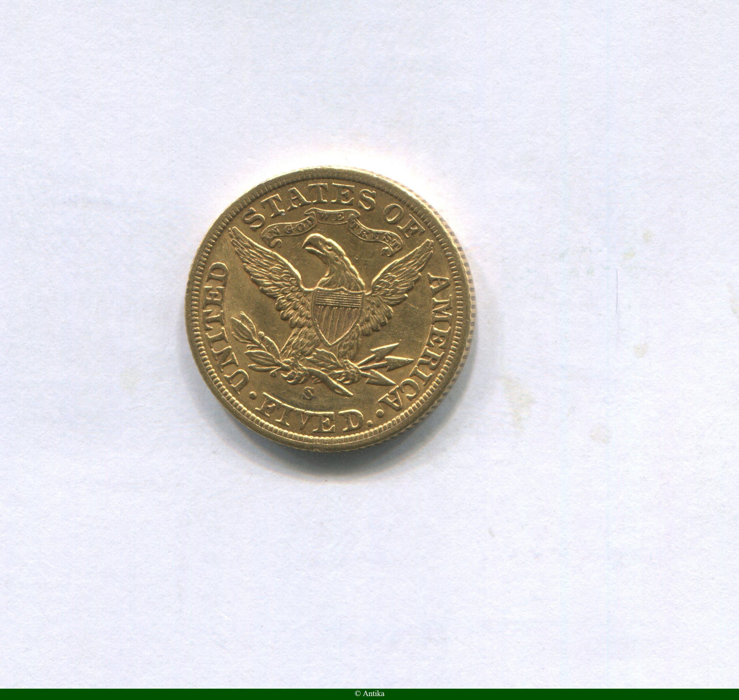 5 DOLLARS LIBERTY 8,36 gr