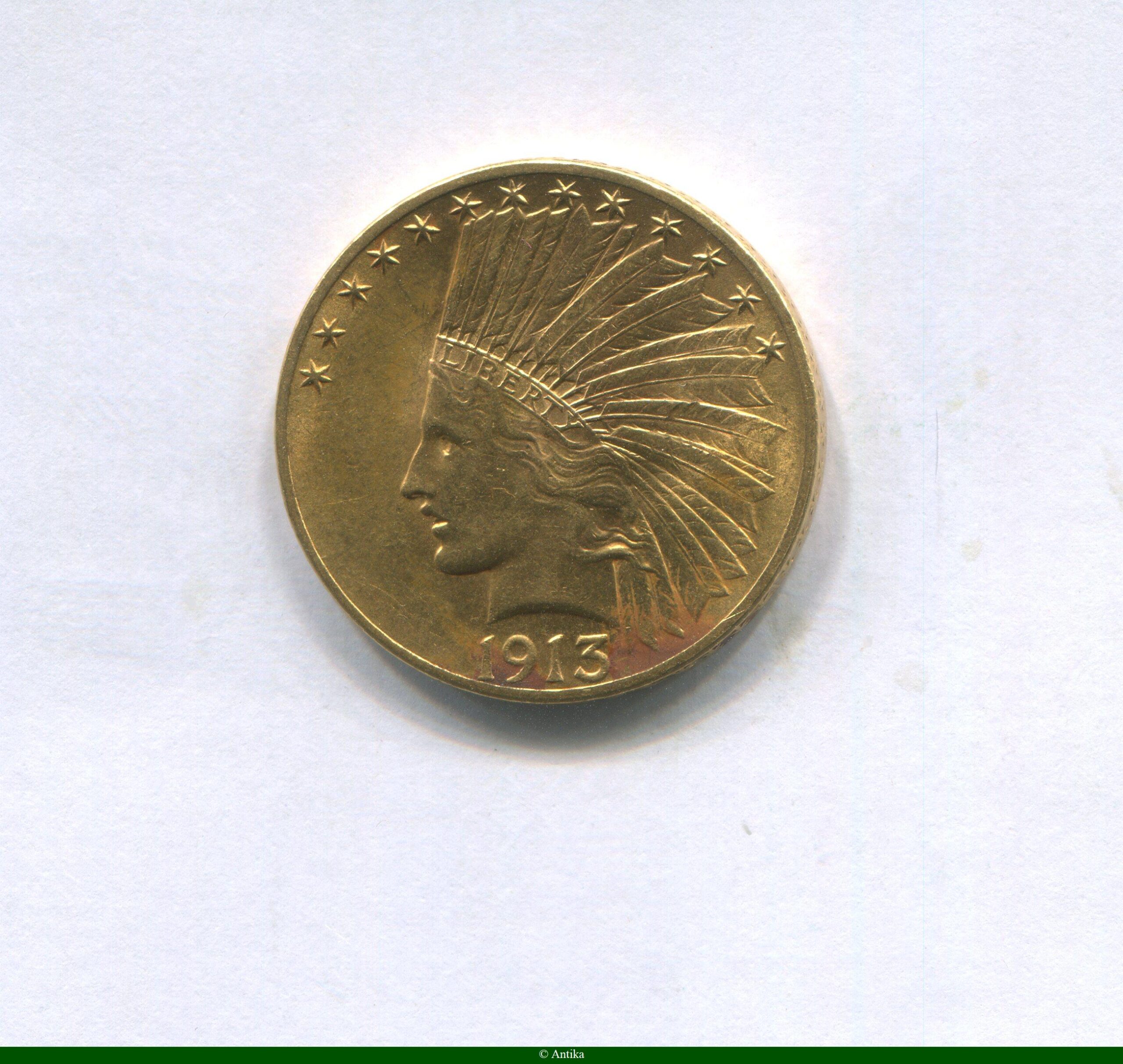 10 DOLLARS INDIEN 16,73 gr