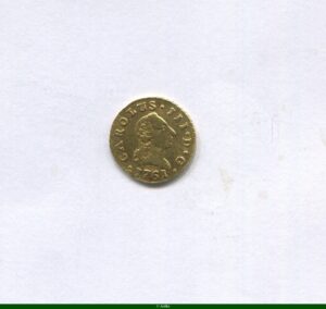 1/2 ESCUDO CHARLES III 1,66 gr Madrid